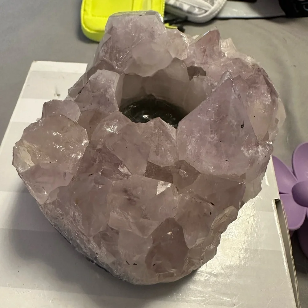 Amethyst Crystal candle holder - Picture 8 of 8
